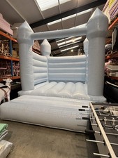 Pastel Blue  ~ Commercial Bouncy Castle - 15 X 12ft