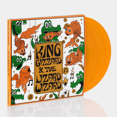 Live in Milwaukee by King Gizzard & the Lizard Wizard (Triple orange vinyl LP),
