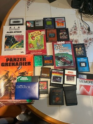 ATARI 400/800/XL/2600 GAME LOT 4