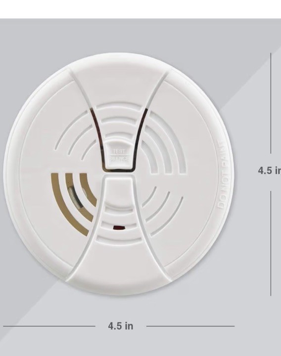 FIRST ALERT BRK FG250B Dual Ionization Smoke Alarm with 9-Volt Battery