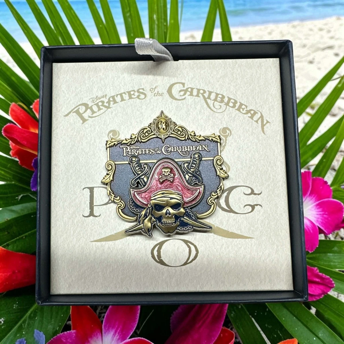 Pirates of the Caribbean Walt Disney World Patches & Pins (1968