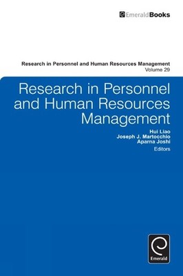 Hui Liao Research in Personnel and Human Resources Management (Hardback)