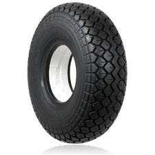 Mobility Scooter Tyre 4.00 x 5 Solid Block Tread 4.00-5 400x5 Black No Puncture