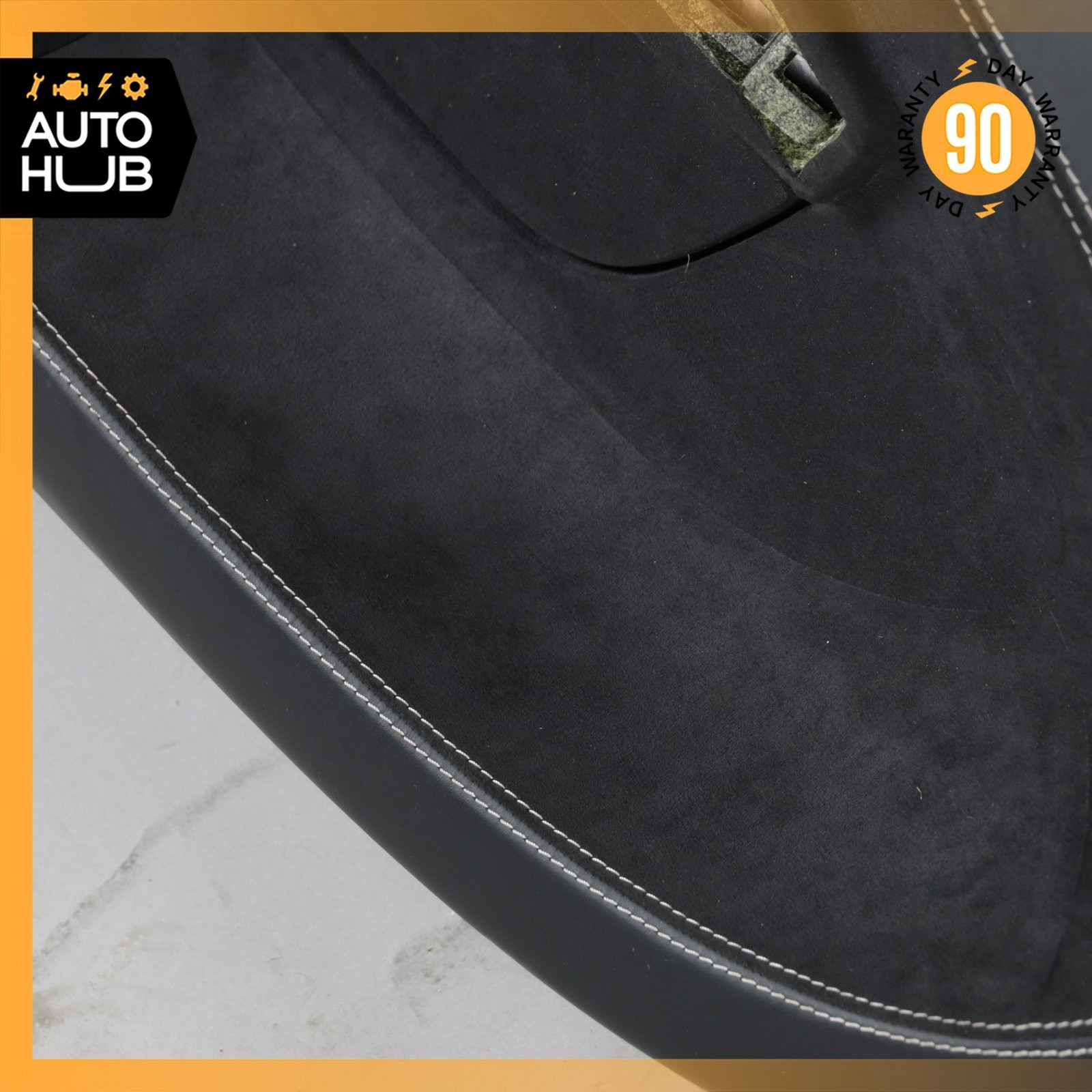 16-21 McLaren 570S Right Side Interior Door Panel Nappa Suede Jet Black OEM