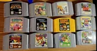 nintendo 64 games authentic lot