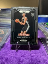 2023 PANINI PRIZM MONOPOLY 81 VICTOR WEMBANYAMA SAN ANTONIO SPURS