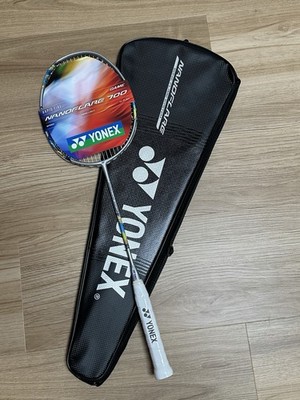Yonex Badminton Racquet Nanoflare 700 Game (Strung) - Silver/Sky blue   NEW