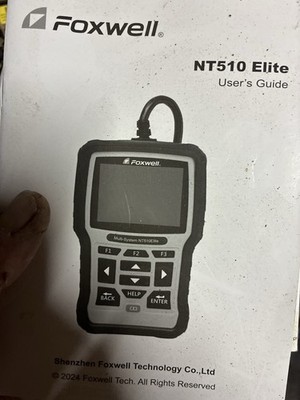 Foxwell 510 Elite ODB2 Scanner All Systems, Transmission Flush C8 Corvettes