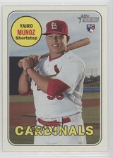 2018 Topps Heritage High Number Yairo Munoz #592 4l3