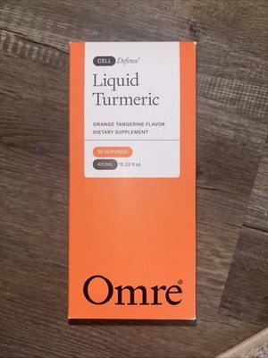 Omre Liquid Turmeric - Orange Tangerine - 450 ML - 30 Servings