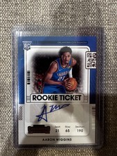 2022 Nba Contenders Rookie Ticket Autograph Aaron Wiggins #150 OKC