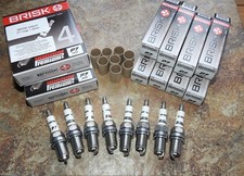 8x Candele di accensione BRISK P7 Iridium adatte a: Bentley Arnage - 6.7 V8 - dal 1999 al 2003