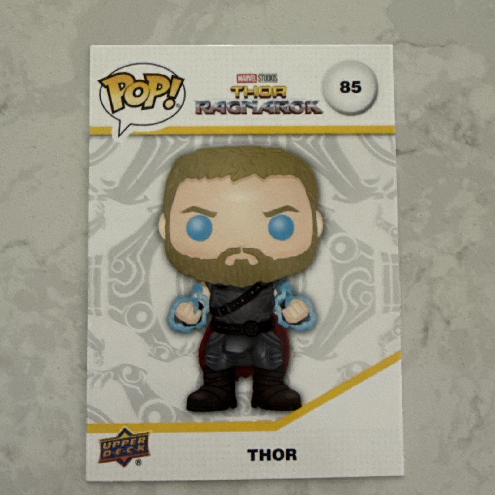 2023 Upper Deck Funko Pop Marvel Infinity Saga #85 - Thor - Thor: Ragnarok