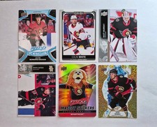 Ottawa Senators 6 Card NHL Hockey Team Lot Josh Norris Spartacat Mascot Sticker