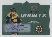 2022-23 Upper Deck Allure Quartz Auto Matt Grzelcyk #AQ-MG Auto 0x2e