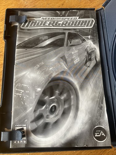Need for Speed: Underground (Sony PlayStation 2, 2003) Case And Manual Only - Picture 3 of 4