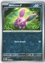 Nidoran M 032/165 Reverse Holo Scarlet & Violet 151