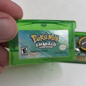 NICE Pokemon Emerald Nintendo Game Boy Advance Authentic New Battery