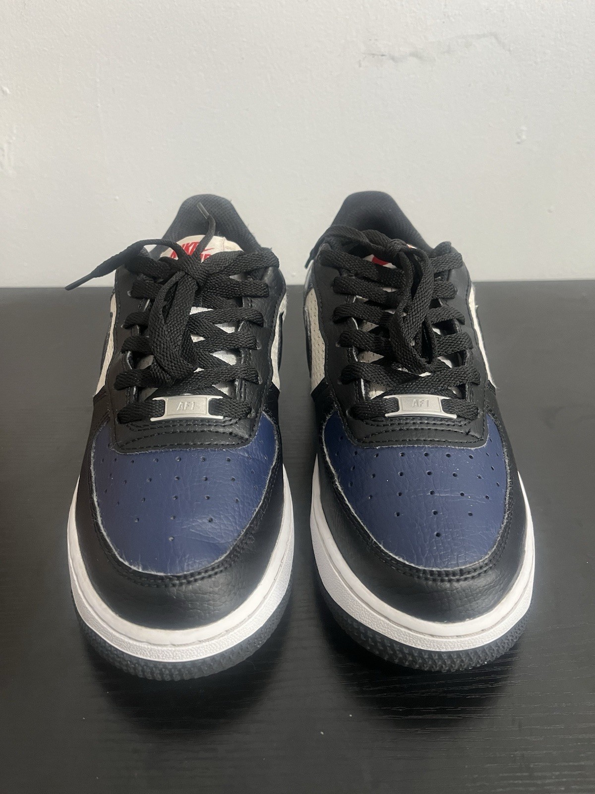 Nike Air Force 1 GS Casual Shoes Midnight Navy Size 7Y / Women’s 8.5 HJ9201-400