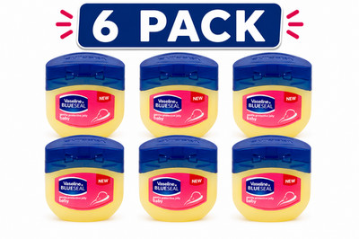 Vaseline Blue Seal Baby Petroleum Jelly 50ml - 6 Pack