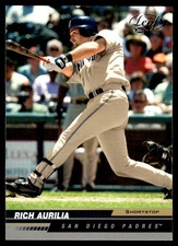 Rich Aurilia 2005 Leaf #178 San Diego Padres MLB READ FREE SHIPPING AutographDen