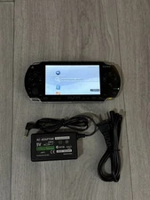 Sony PSP 1000 Black + Charger Good Condition OEM Japan Import