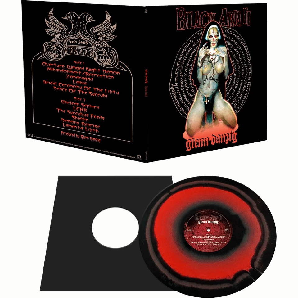 Glenn Danzig Black Aria II (Vinyl) 12" Album Coloured Vinyl (US IMPORT) - Image 3 of 4