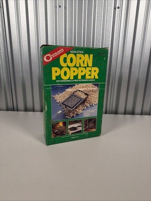 NEW Coghlan's Campfire Corn Popper Non-Stick Popcorn Maker