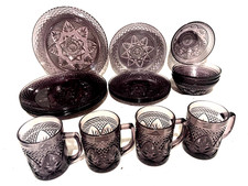 Cristal DArques Durand Purple Glass Amethyst ...