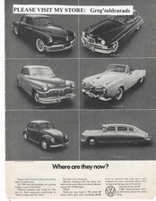 Original 1970 Volkswagen Beetle Vintage Print Ad Where Are They Now