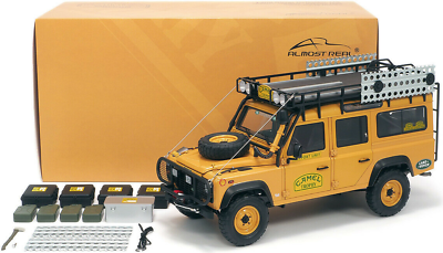 1/18 Almost Real 1993 Land Rover Defender 110 Rally Camel Trophy