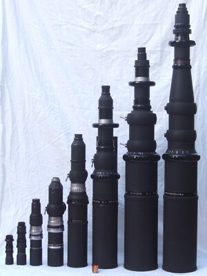 8 x Astro Berlin Fernbildlinse (150 / 200 / 300 / 400 / 500 / 640