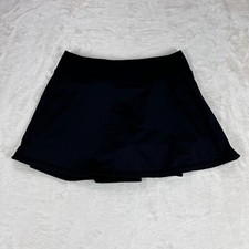 Vintage Skort Womens Size S Black Pockets Made in USA