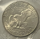 1971-S BLUE IKE EISENHOWER 40% SILVER DOLLAR. — photo 3