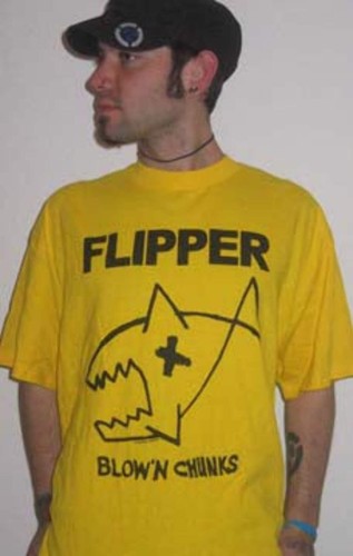 Flipper Blowin’ Chunks Punk Rock Band Nirvana Influence T-Shirt - Bild 2 von 21