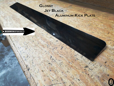 Ezgo TxT / Medalist Golf Cart Black Powder Coated Aluminum KICK Panel