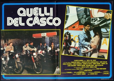 QUELLI DEL CASCO Luciano Salce MOTO, ESSO, AUTO, CAR, POSTER AFFICHE  FOTOBUSTA 1 | eBay