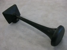 Hadley Black 15.5" Bully Air Horn with 3.75" Bell Shield