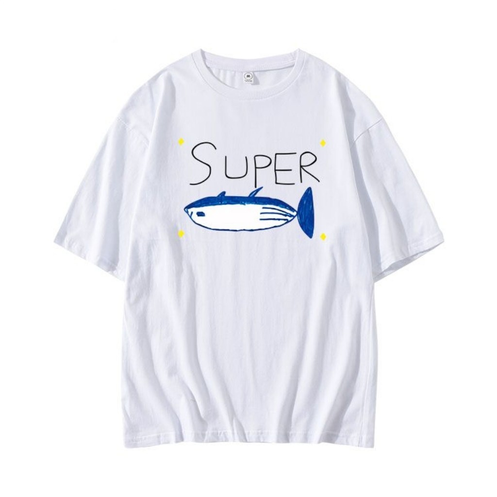 Kpop Bts Jin's Super Tuna T-Shirt, Gift for Army, Cotton Bangtan