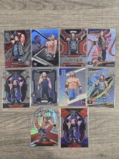 2022-2024 WWE AJ Styles 10 Card Lot Revolution Select Prizm Chronicles