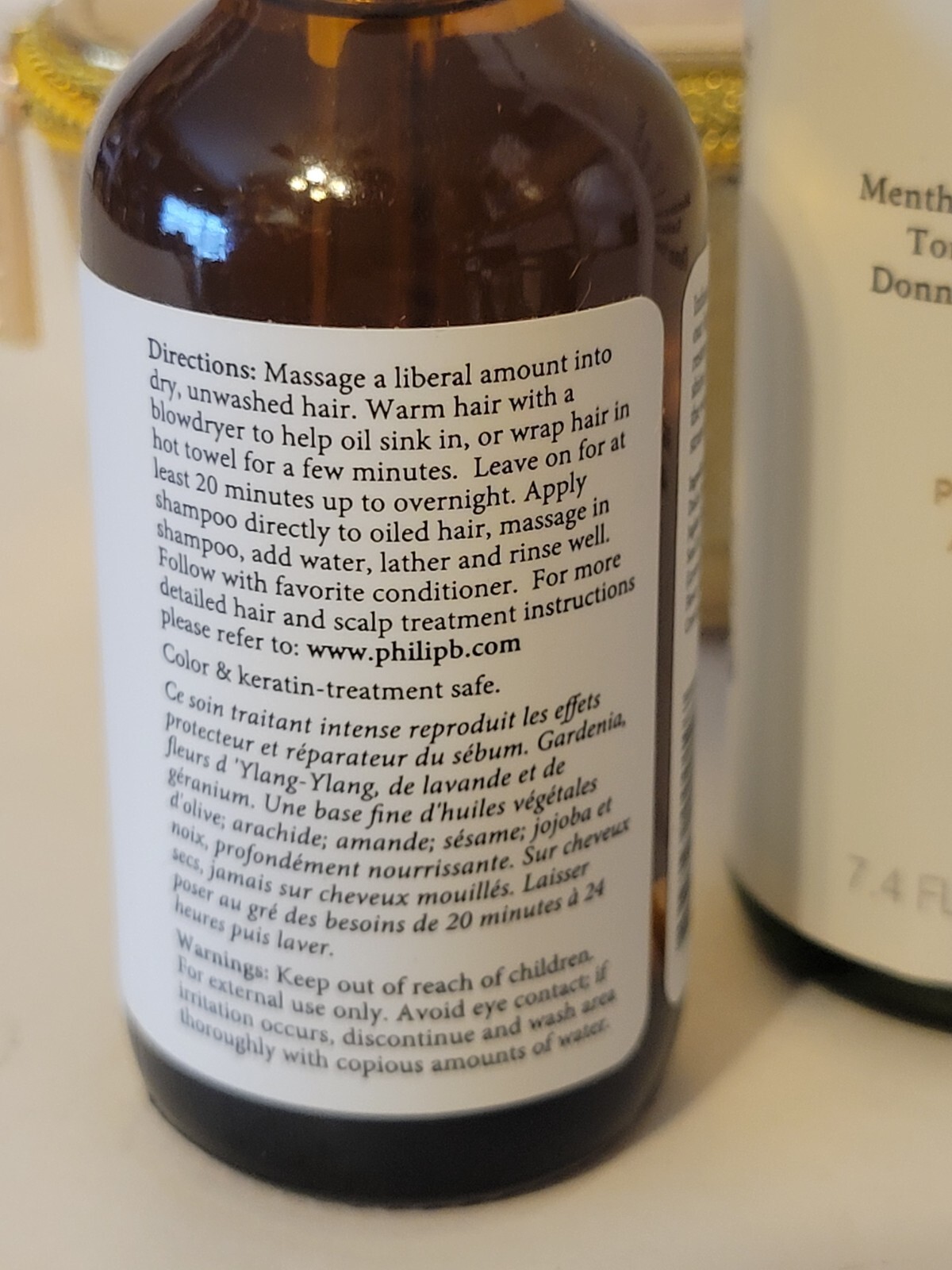 Philip B Four Step Essential Oil Hair & Scalp Treatment Set With Case NEW