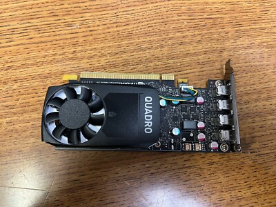 Nvidia Quadro P620 2GB PCIe 4 x Mini DP Graphics Card HP P/N: L21968-001