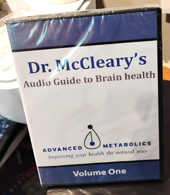 Dr. McCleary's Audio CD Guide To Brain Health Volume One 2-Disc New/Sealed!