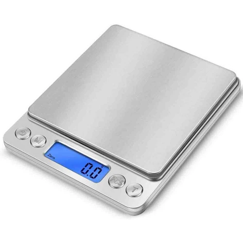 Digital Scale 3000g x 0.1g Jewelry Gold Silver Coin Gram Pocket Size Herb Grain - Picture 2 of 8