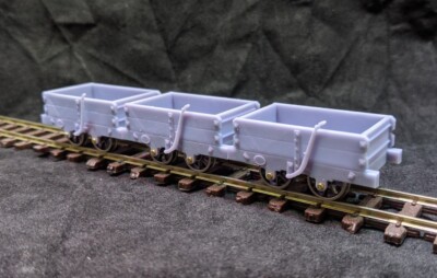 O-16.5 Schmalspur Corris Bandstabwagen x3