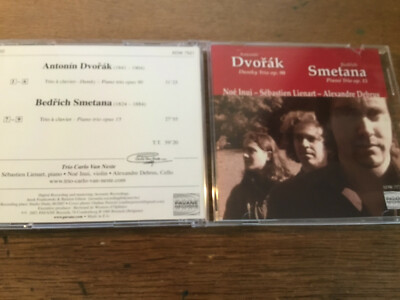 Dvorák Smetana - Klaviertrios [CD Album]Trio Carlo Van Neste Debrus Inui Lienart
