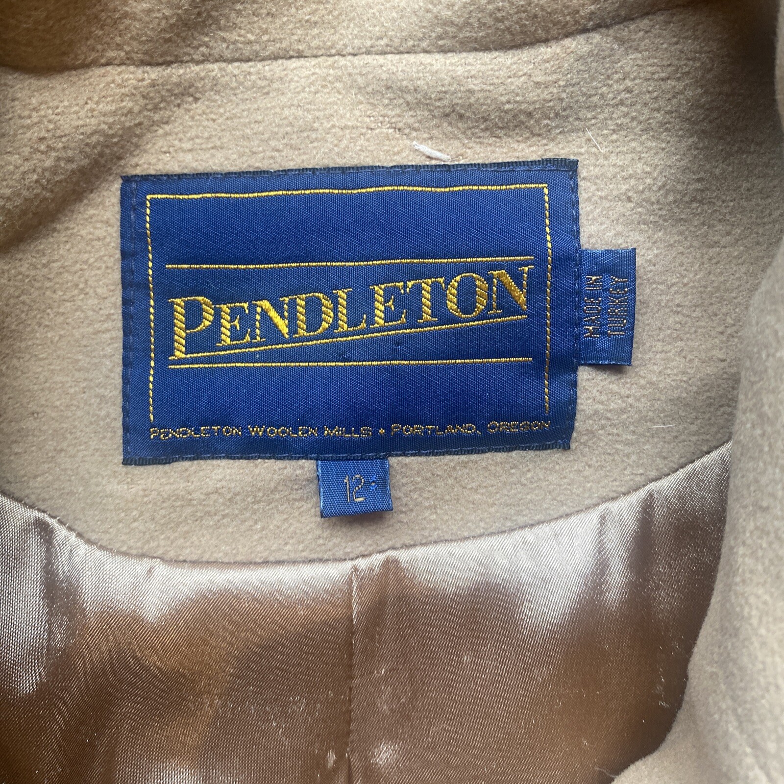 Vintage Pendleton Wool Jacket Blaizer; Womens Siz… - image 7