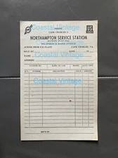 Kellogg Bldg Pure Oil Northampton Service Station Cape Charles Va Form Blk Owned