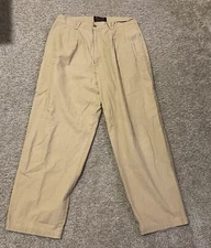 Bojo Regeneration Pants Khaki 1980s  Pleated Pants