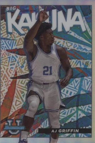 2021-22 Bowman University - AJ Griffin #BK-8